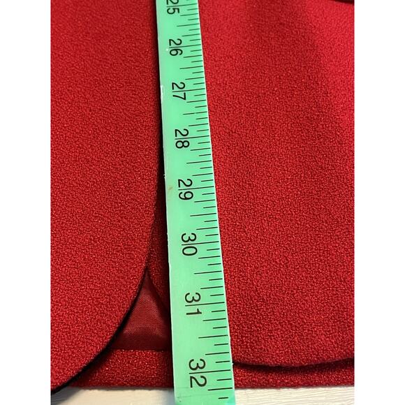 J McLaughlin For Sanyo Wool Blend Blazer with Velvet Collar USA Women's Size 12 - Picture 12 of 16